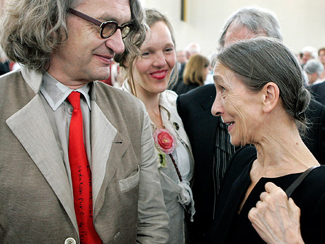 © AP/Michael Probst Pina Bausch mit Wim Wenders