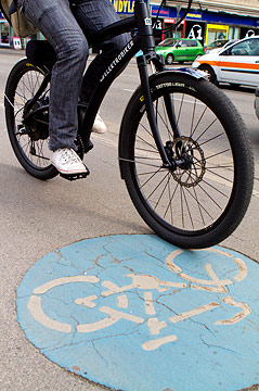 E-Bike in Shop
