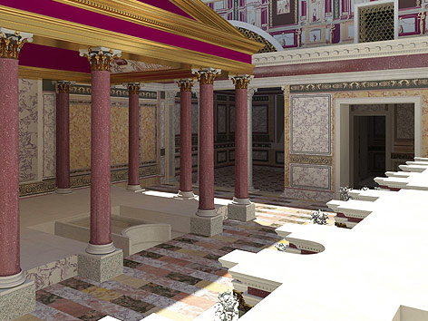 © APA/EPA/ANSA Rendering des Domus Transitoria