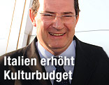 Der italienische Kulturminister, Giancarlo Galan