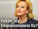 Innenministerin Maria Fekter (ÖVP)