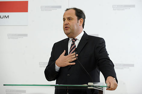 © APA/Roland Schlager Der zurückgetretene Finanzminister und Vizekanzler Josef Pröll