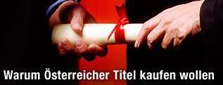 Diplom wird verliehen