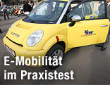 Elektroauto des Projekts Vlotte