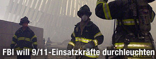 Feuerwehrmänner am Ground Zero