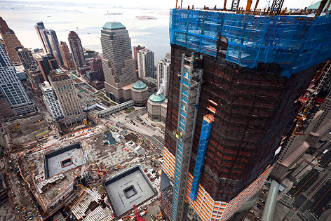 Baustelle am Ground Zero in New York