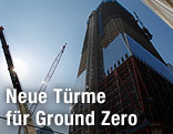 Bauarbeiten am Ground Zero