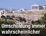 Stadtansicht von Athen