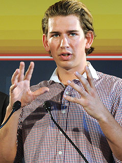 © APA/Helmut Fohringer JVP-Obmann Sebastian Kurz