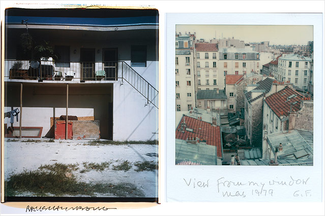 © l:Robert Rauschenberg/1987/Sammlung WestLicht, r: Gisèle Freund/1979/Sammlung Westlicht Polaroid Robert Rauschenberg 1987; Polaroid Gisèle Freund 1979