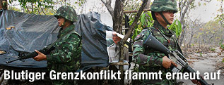 Thailändische Soldaten