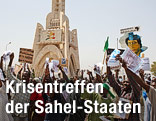Gebäude in Malis Hauptstadt Bamako
