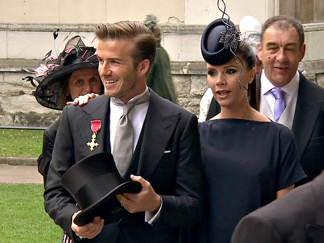 David Beckham und seine Frau Victoria