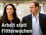 Prinz William und seine Frau Kate