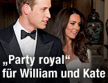 Prinz William und seine Frau Kate