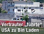 Gebäude in Abbottabad (Pakistan), in welchem sich Osama bin Laden versteckt gehalten hat.