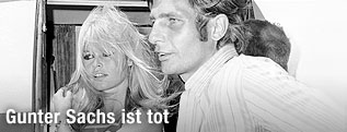 Gunter Sachs gemeinsam mit Brigitte Bardot