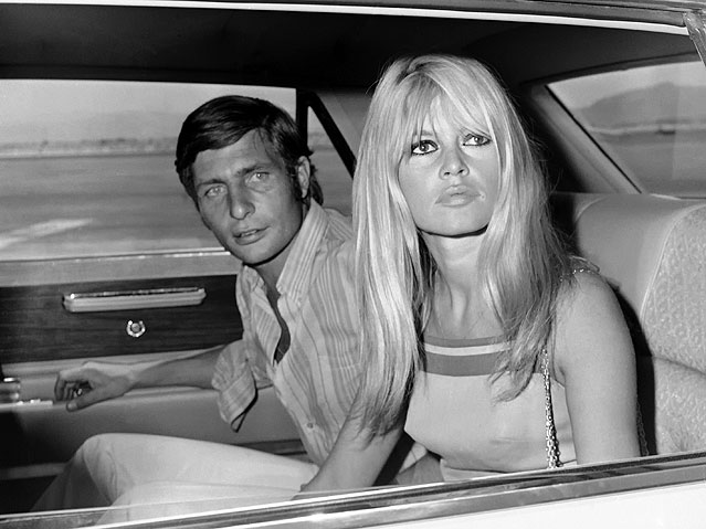 © AP/David F. Smith Gunter Sachs gemeinsam mit Brigitte Bardot