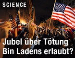 Jubel in New York &uuml;ber Osama bin Ladens T&ouml;tung