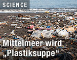 Plastikmüll am Strand