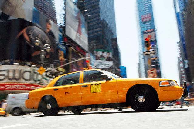 © Reuters/Brendan McDermid Ein Ford Crown Victoria Taxi im Jahr 2007