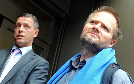 Chef der Strafrechtssektion des Justizministeriums Christian Pilnacek und Tierschützer Martin Balluch