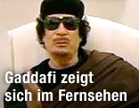 Libyscher Machthaber Muammar al-Gaddafi