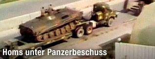 Syrisches Milit&auml;rfahrzeug