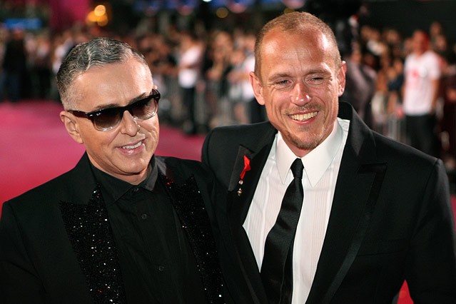 Life-Ball-Organisator Gery Keszler mit Sänger Holly Johnson