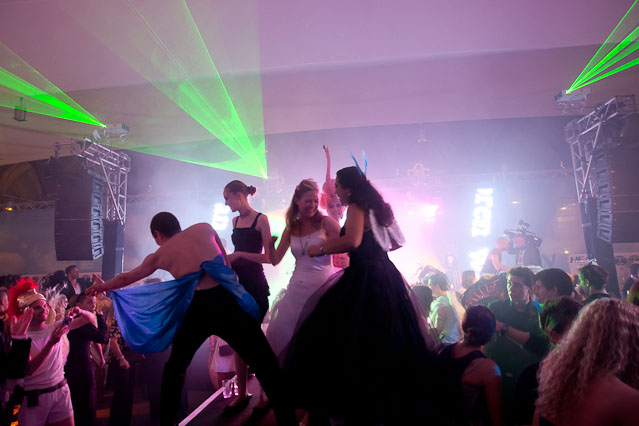 Szene vom Life Ball im Wiener Rathaus
