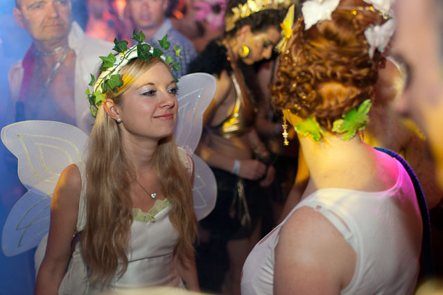 Szene vom Life Ball im Wiener Rathaus