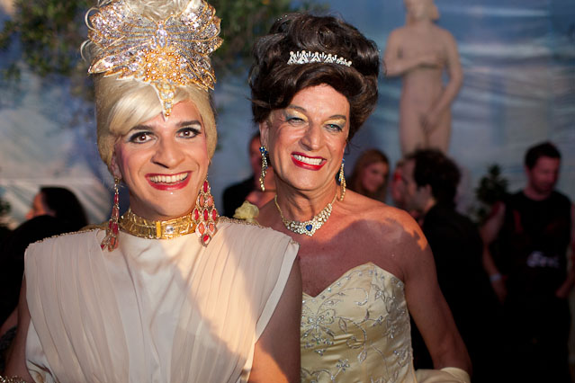 Szene vom Life Ball im Wiener Rathaus