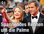 Jodie Foster und Mel Gibson