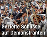 Demonstration in Talokan