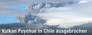 Vulkan Puyehue in Chile