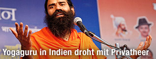 Indischer Guru Ramdev
