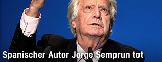 Spanischer Schriftsteller Jorge Semprun