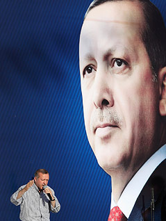Türkischer Premier Tyyip Erdogan