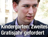 Staatssekretär Sebastian Kurz