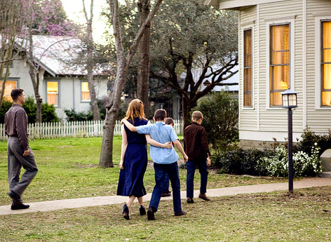 Szene aus dem Film "The tree of life"