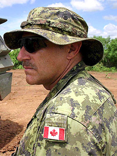 © APA/EPA/Pierre Holtz Kanadischer Soldat