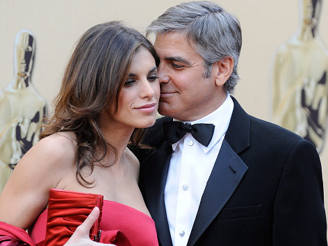 © APA/EPA/Andrew Gombert. Schauspieler George Clooney und Ex-Lebensgefährtin Elisabetta Canalis