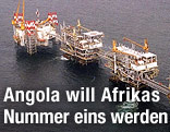 Ölförderanlage in Angola