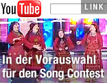 Auftritt der Gruppe Babuschkas zum Vorauswahl für den Song-Contest
