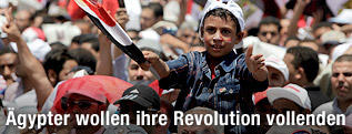 Demonstranten auf dem Tahrir-Platz in Kairo