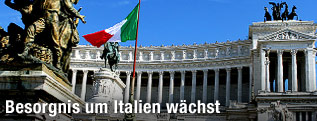 Italienisches Parlament von au&szlig;en