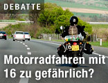Motorradfahrer