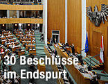 Plenarsaal im Parlament