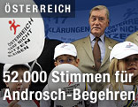 Hannes Androsch mit Kindern