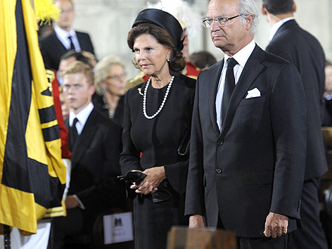 © APA/Helmut Fohringer König Carl XVI. Gustaf und Königin Silvia von Schweden